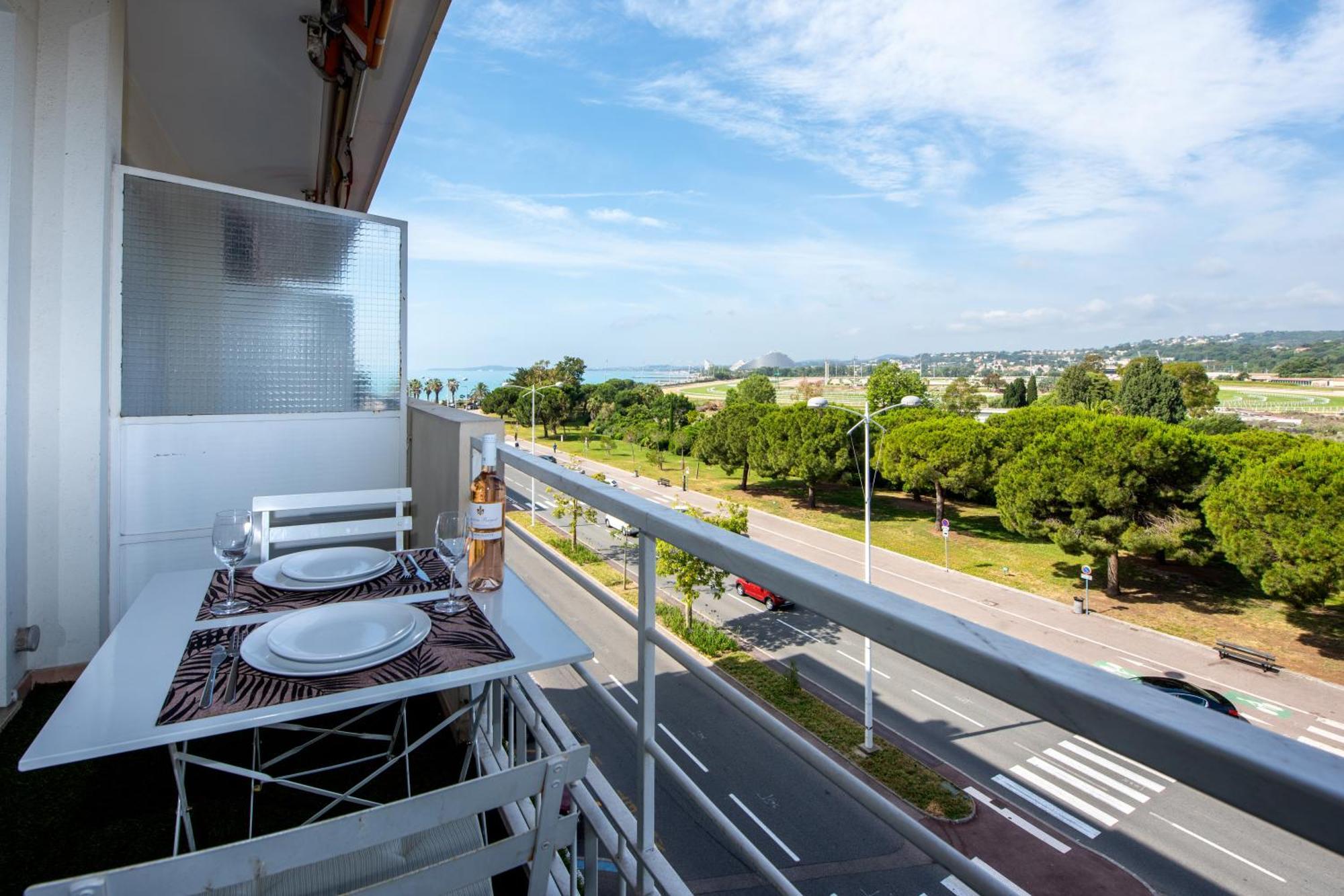 Appartement Vue Mer Cagnes-sur-Mer Exterior photo