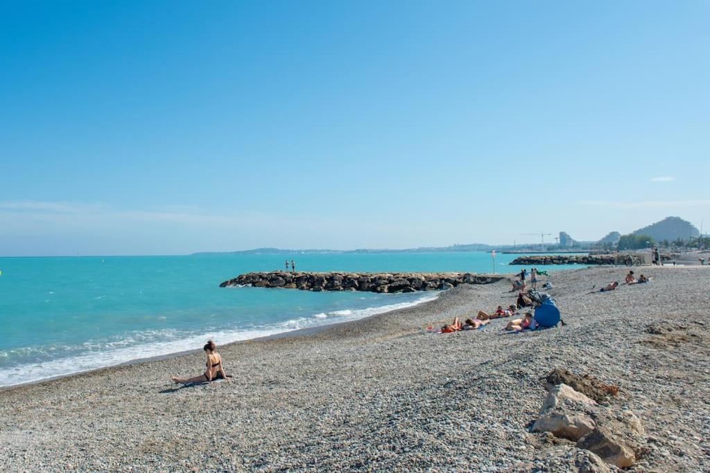 Appartement Vue Mer Cagnes-sur-Mer Exterior photo